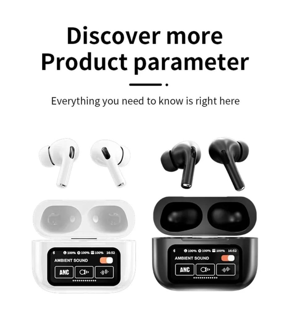 A9 PRO TOUCH SCREEN AIRPODS - HB Collections 